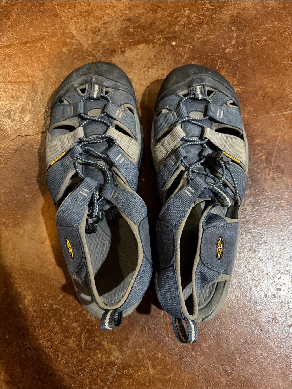 Keen Blue Gray Outdoor Closed-Toe Sandals